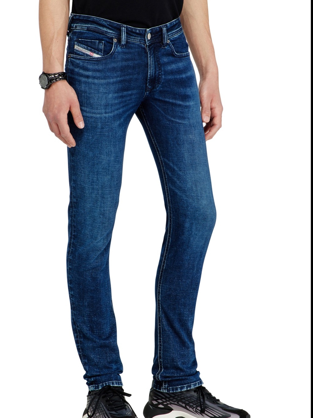 Diesel Men's Skinny Jeans in Deep Indigo Blue